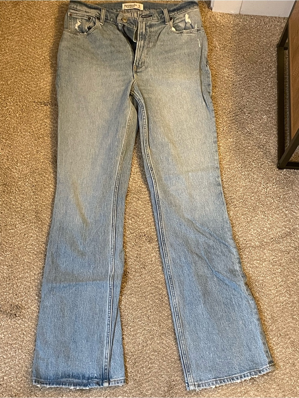 Abercrombie & Fitch Light Blue Flare Jeans
